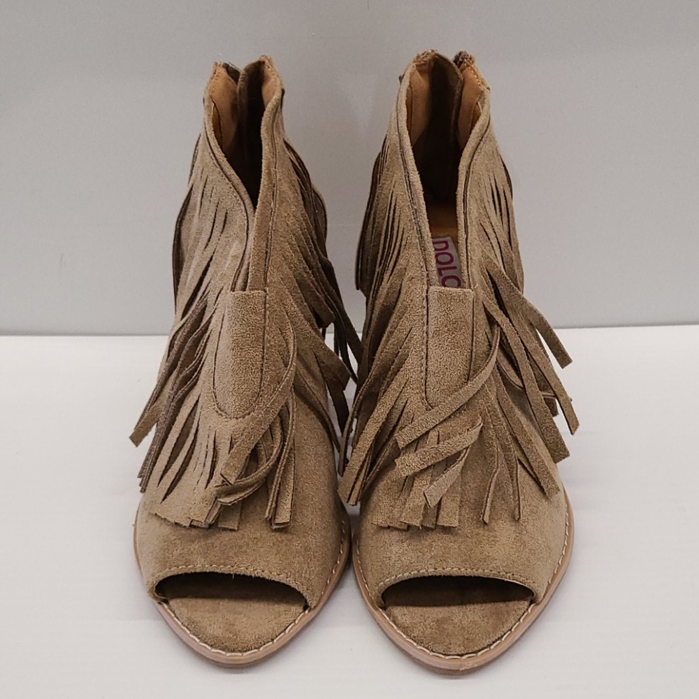 Dolce by mojo moxy Opentoe Back Zip Sandal